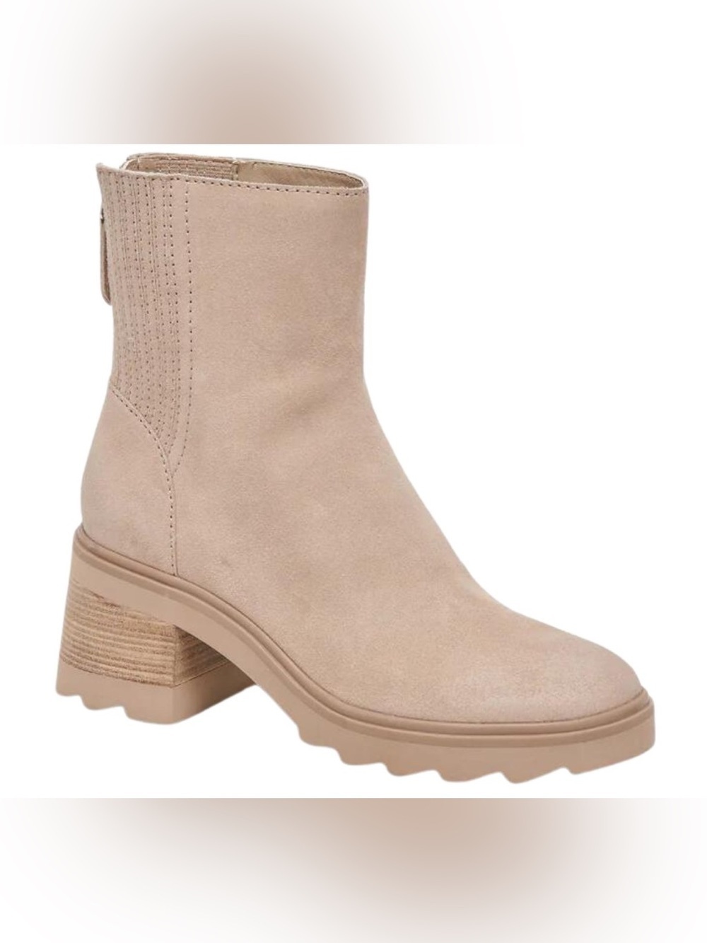 Women’s DOLCE VITA Martey H2O taupe waterproof lug boots- Size 9